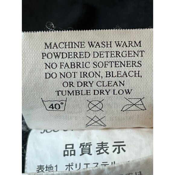 Marmot‎ Mens Windstopper Black Full-Zip Fleece Jacket Large Pockets Velcro Cuffs - Picture 12 of 15